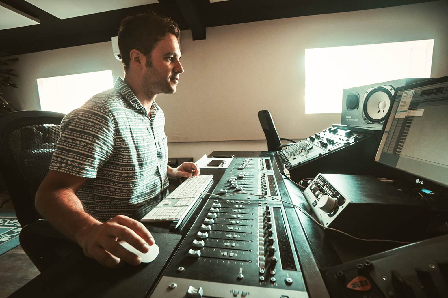 Noel Campillo, productor musical, estudi La Vall, Music Media Productions