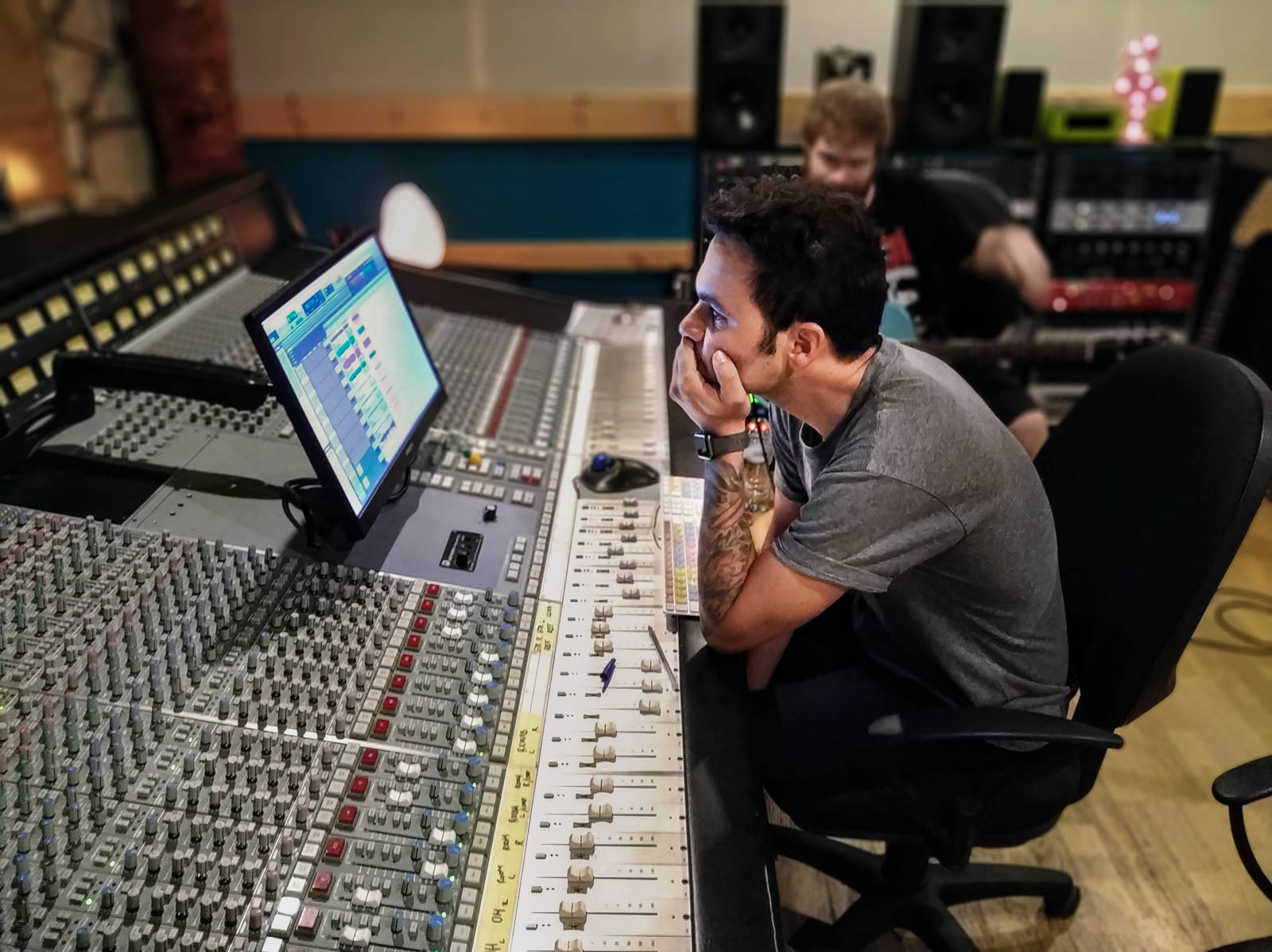 Noel Campillo, productor musical, estudi La Vall, Music Media Productions