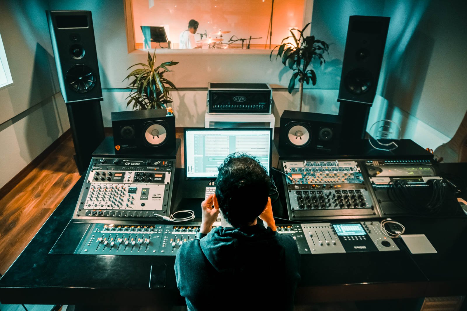 Noel Campillo, productor musical, estudi La Vall, Music Media Productions