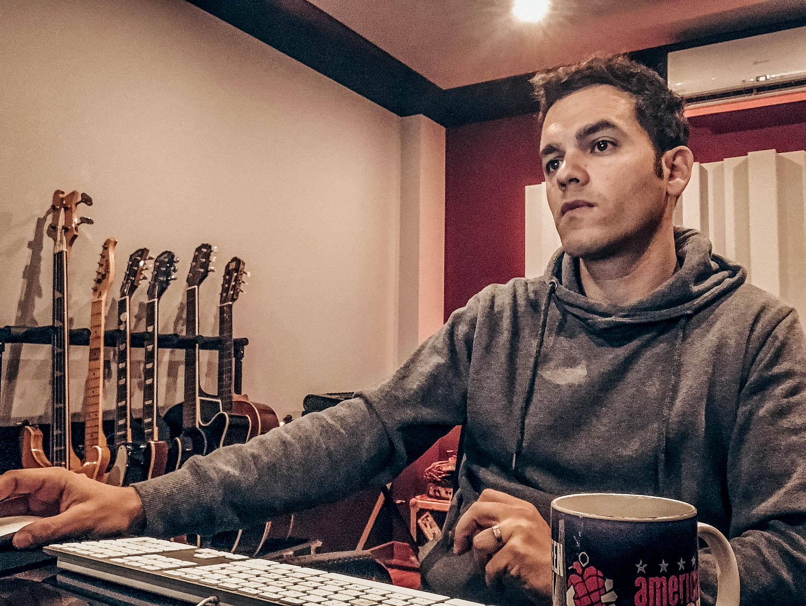 Noel Campillo, productor musical, estudi La Vall, Music Media Productions